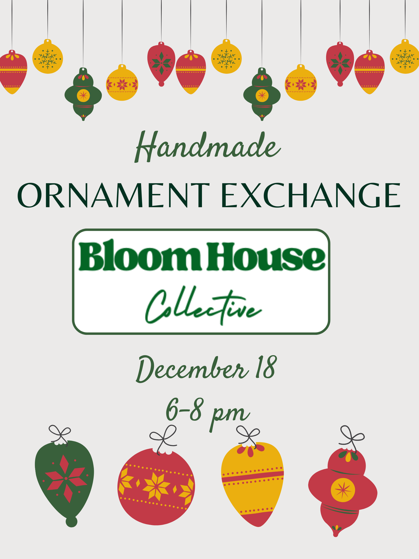 Handmade Ornament Exchange