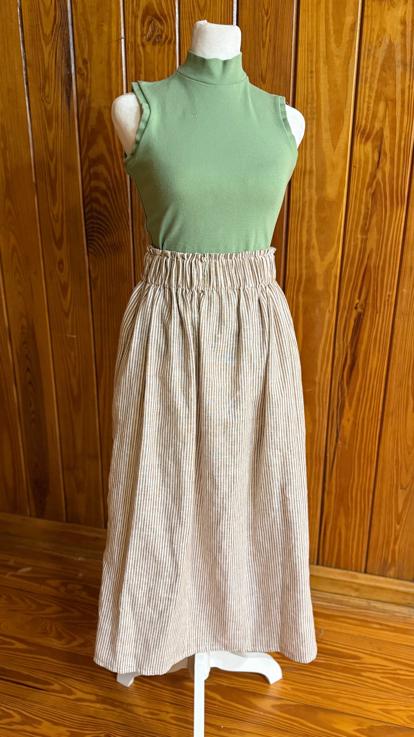 Workshop | Elastic Waist Skirt with Pockets