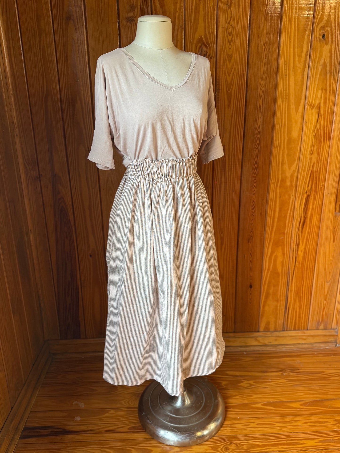 Workshop | Elastic Waist Skirt with Pockets