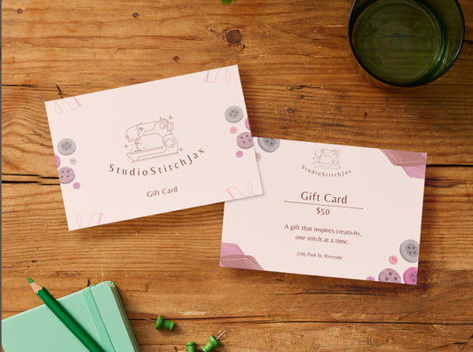 Gift Card | Studio Stitch Jax