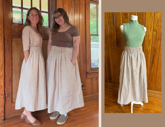 Workshop | Elastic Waist Skirt with Pockets