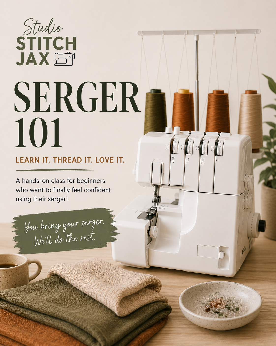 SERGER 101 | Intro to Serger Basics